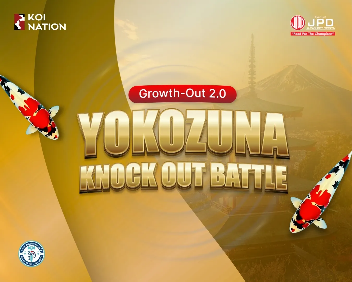 Yokozuna Growth Out Knock Out - Koi Nation